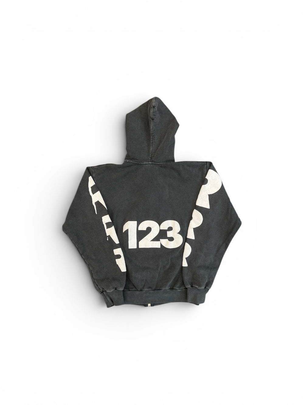 RIVINGTON ROI REBIS APOCRYPHA PIOUS ZIP HOODIE MECHANIC BLACK