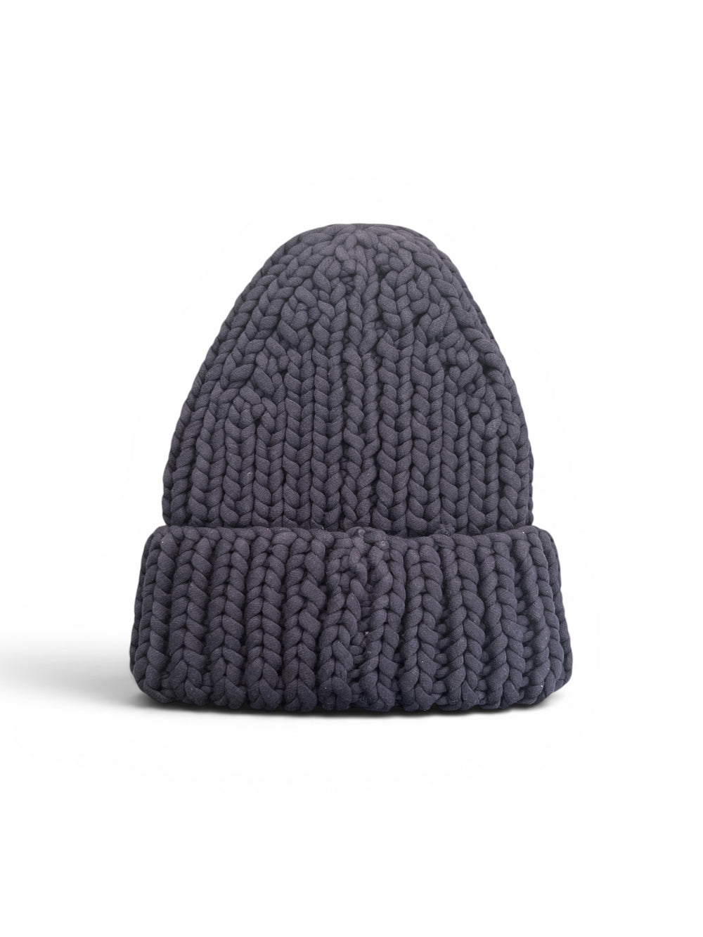 CHARLES JEFFREY LOVERBOY CHUBBY BEANIE BLUE NAVY