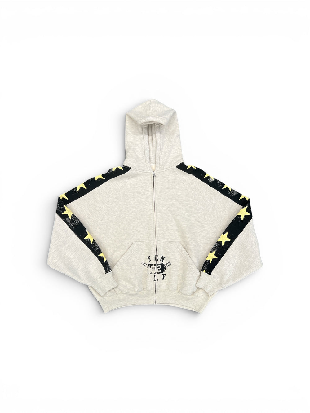 Secndslf All Star Field Day Zip-Up Heather/Yellow
