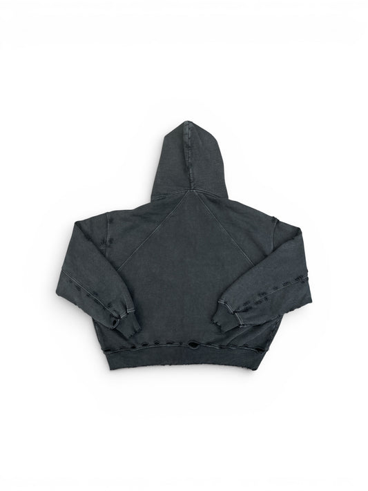 ASTRUM TFU ZIP HOODIE VINTAGE BLACK