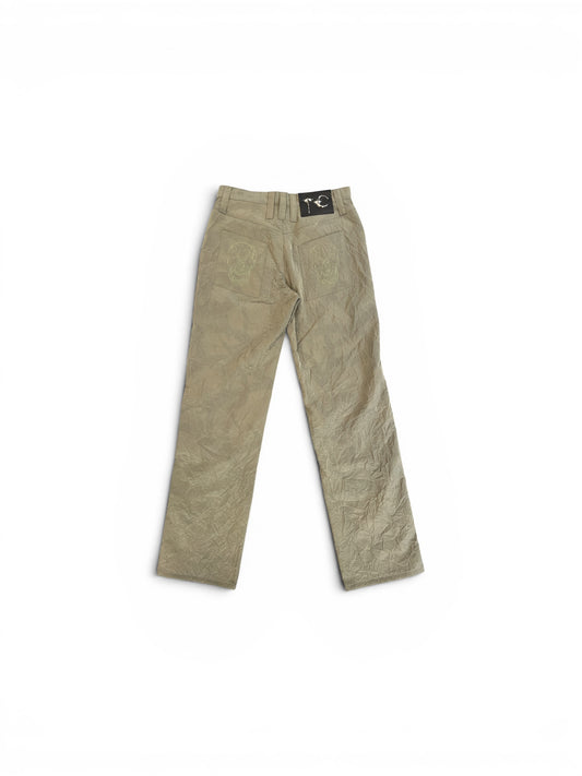 THUG CLUB BURNT TRIBAL CAMO PANTS KHAKI