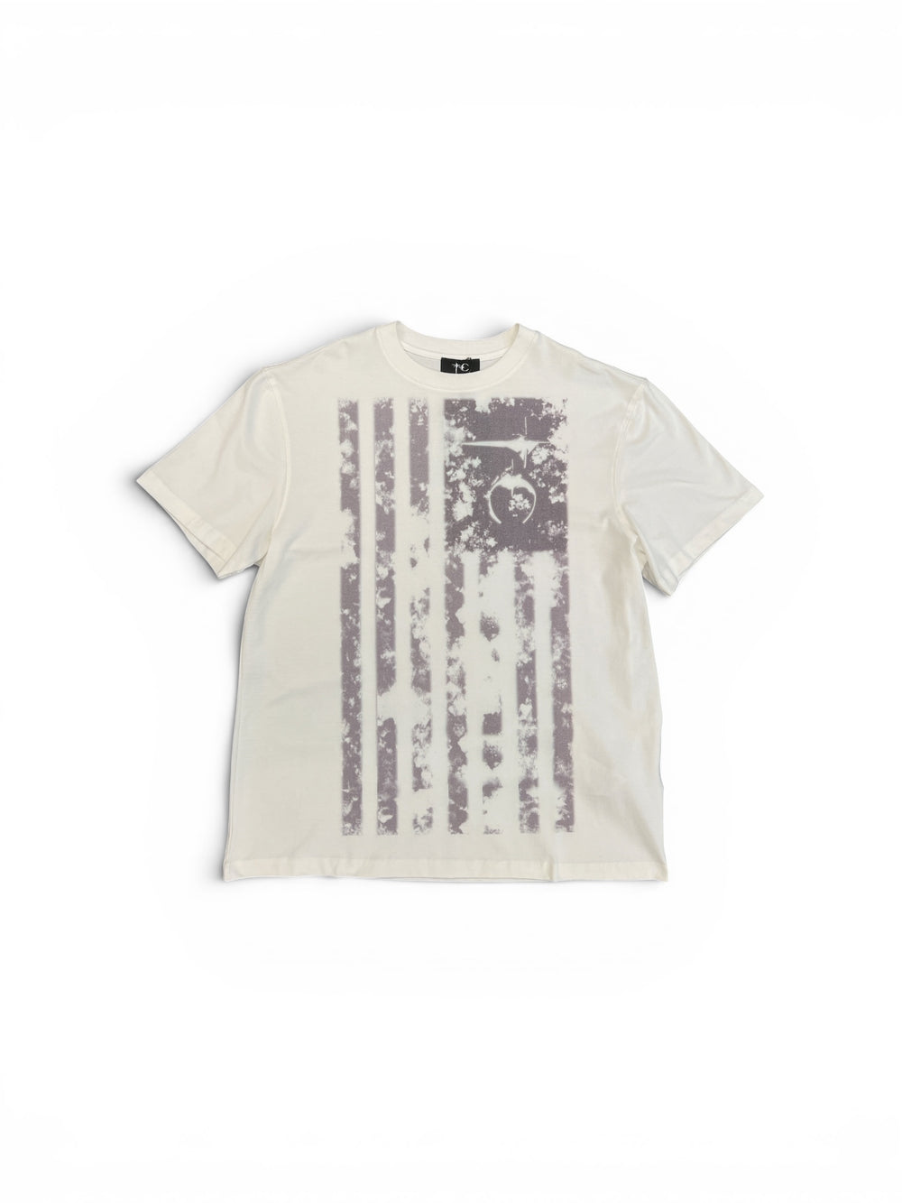 THUG CLUB VINTAGE OLD GLORY T-SHIRT WHITE