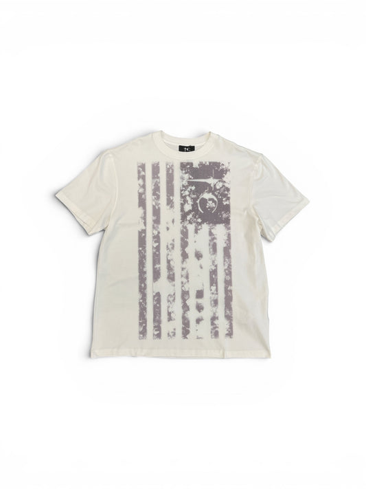 THUG CLUB VINTAGE OLD GLORY T-SHIRT WHITE