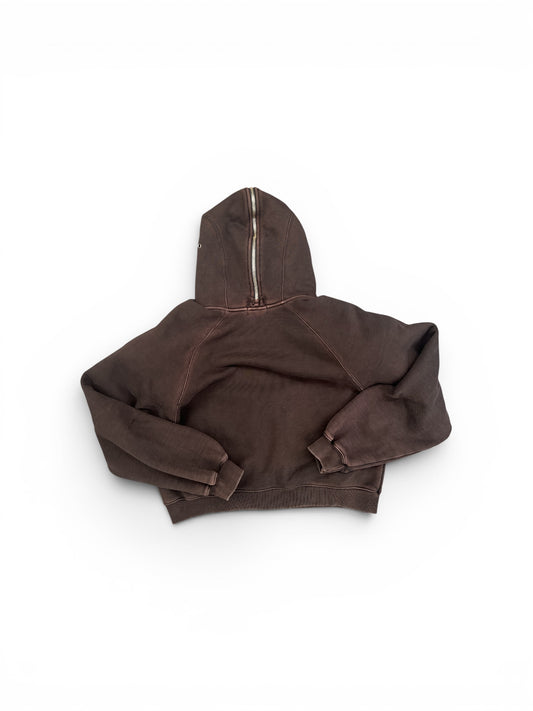 THUG CLUB BULK SHOULDER GLADIATOR ZIP-UP HOODIE BLACK (SS0602)