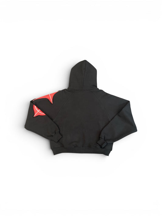 THUG CLUB NEW ROCK ZIP-UP HOODIE BLACK (SS0501)