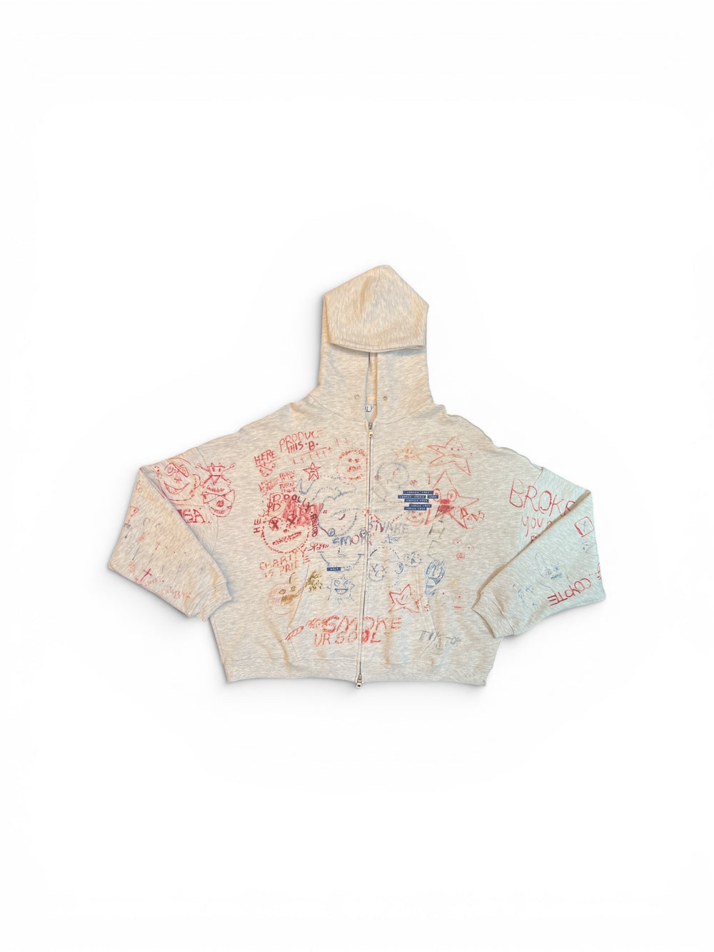 Paly Joshua Tree Double Zip Hooded Sweatshirt Multi
