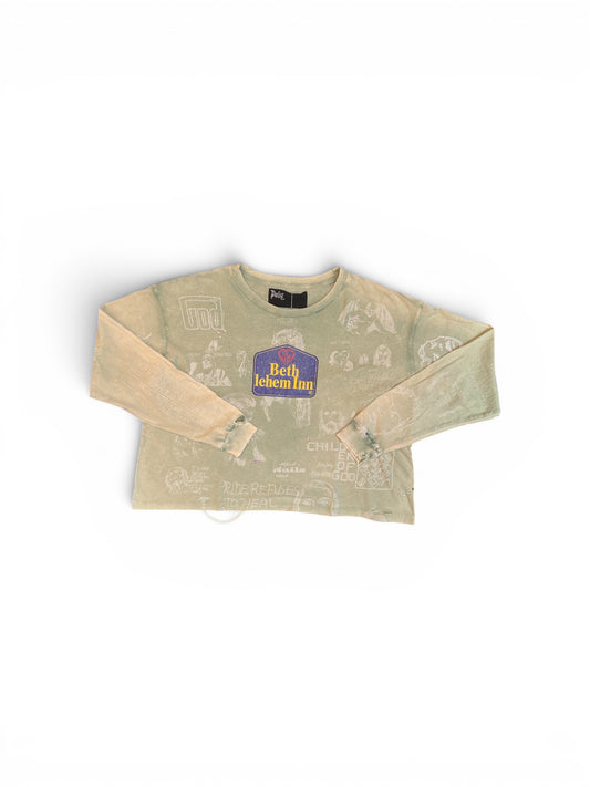 Paly Bethlehem L/S Tee Light Green