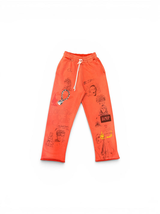 Paly Chelseay Hotel Sweatpant Red
