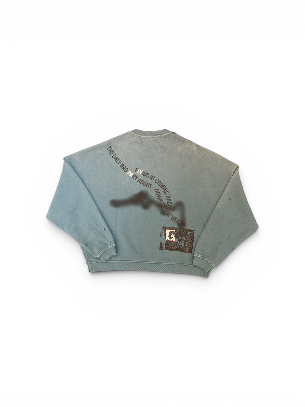 Paly Streetwise Airbrush Crewneck Teal