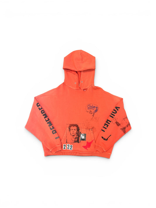 Paly Chelseay Hotel Hooded Sweatshirt Red