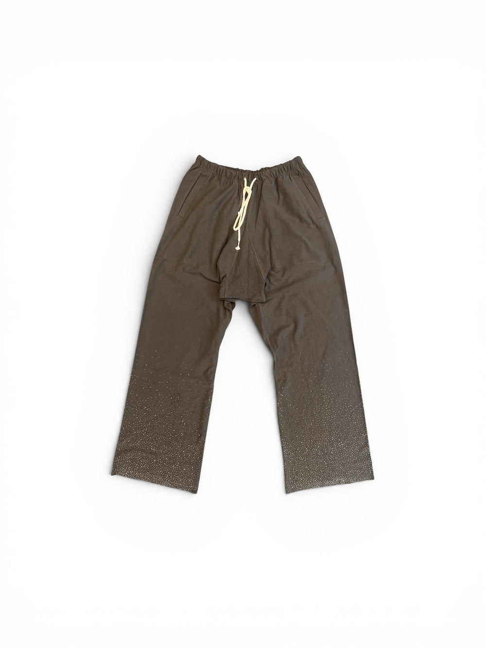 SECNDSLF VINTAGE FLOODED JERSEY SWEAT BROWN
