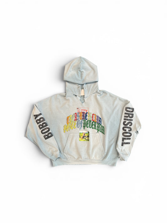 Paly Bobby Driscoll Hooded Sweatshirt Baby Blue