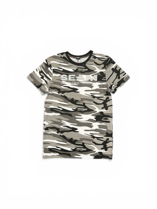 COUCOU BEBE SEAM GREY CAMO SHIRT CAMO GREY