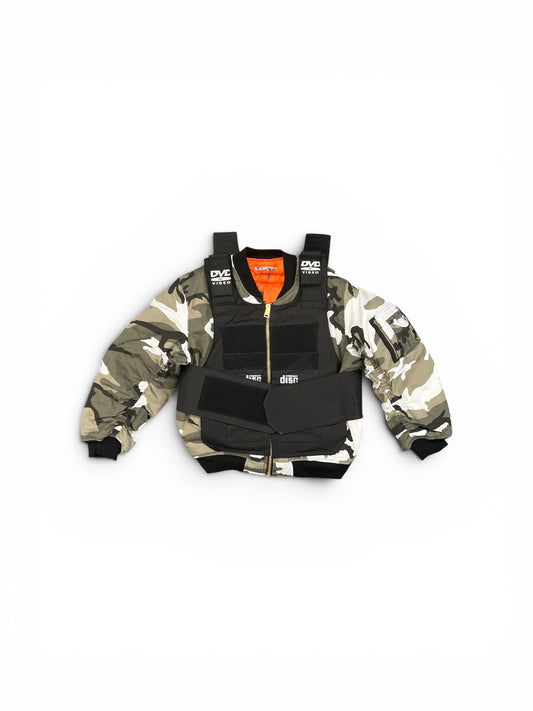 COUCOU BEBE DISC BOMBER JACKET BLACK