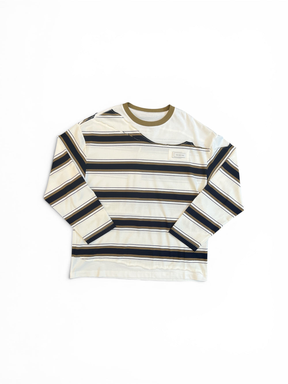FENG CHEN WANG 2 IN 1 PATCHED TEE NAVY