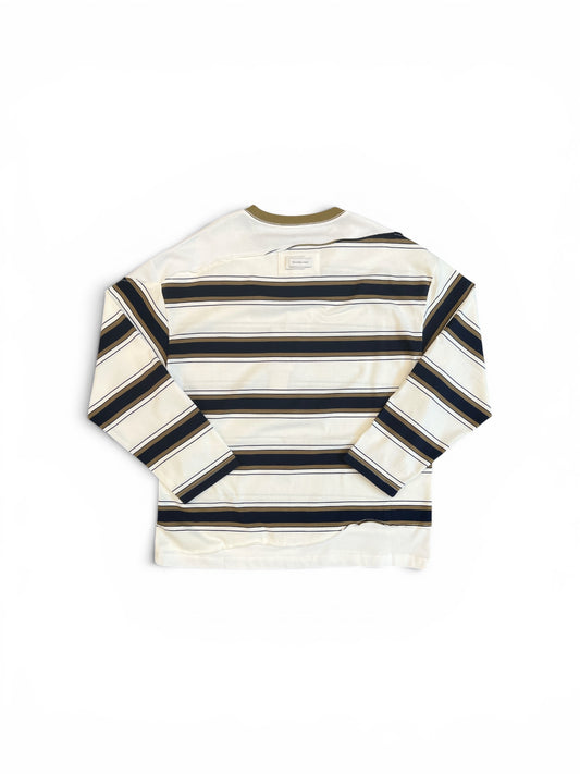 FENG CHEN WANG 2 IN 1 PATCHED TEE NAVY