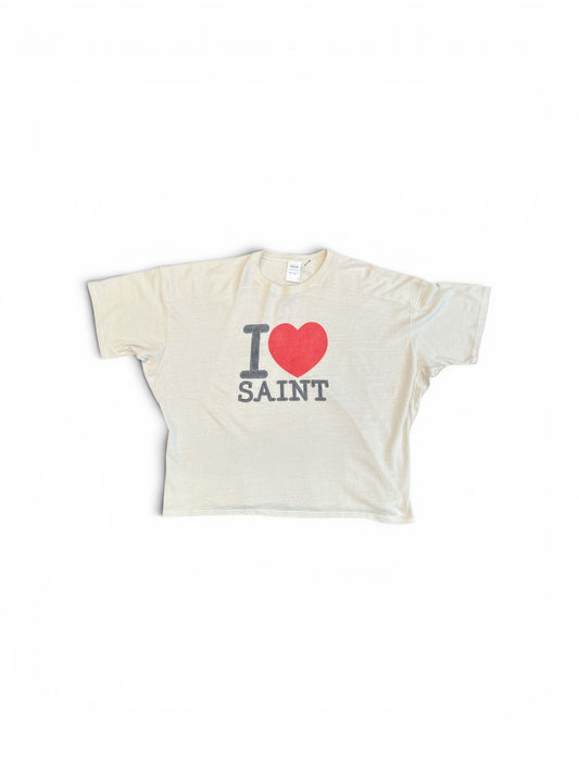 SAINT MICHAEL FOOTBALL T-SHIRT WHITE