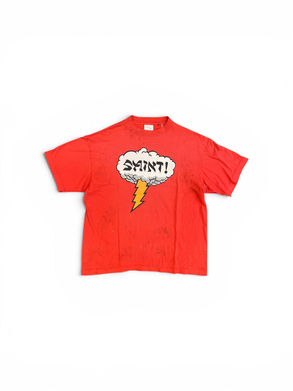 SAINT MICHAEL SAINT! T-SHIRT RED