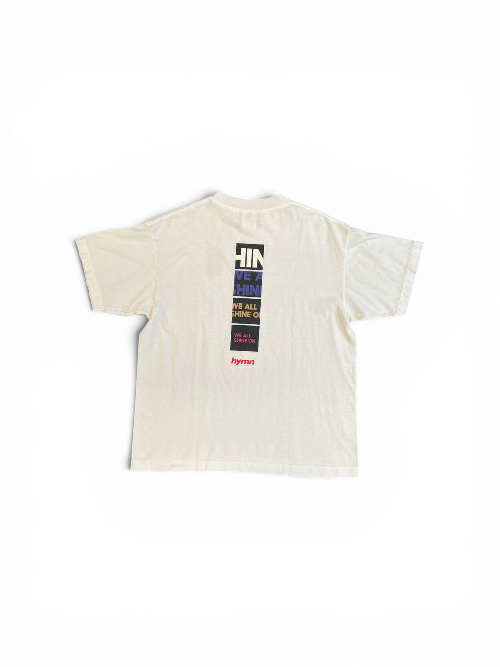 SAINT MICHAEL X JL INSTANT KARMA T-SHIRT WHITE