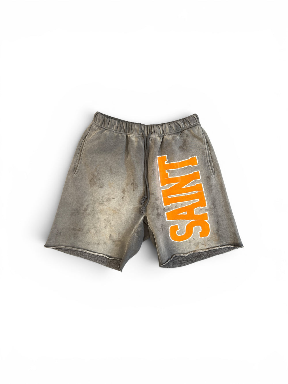SAINT MICHAEL SAINT SWEAT SHORTS CHARCOAL