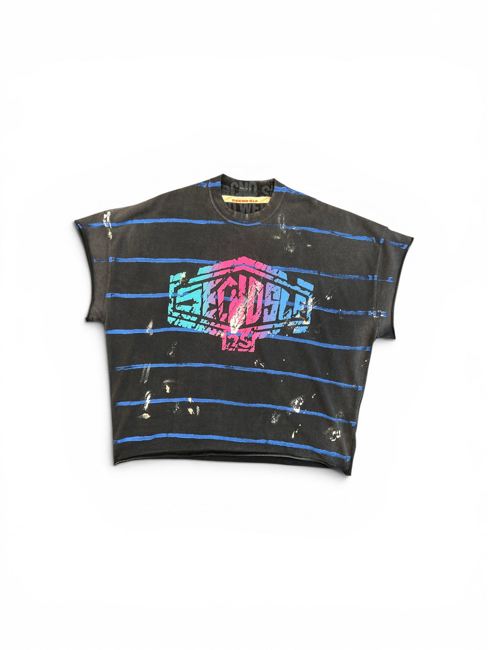 SECNDSLF VENICE TEE BLACK