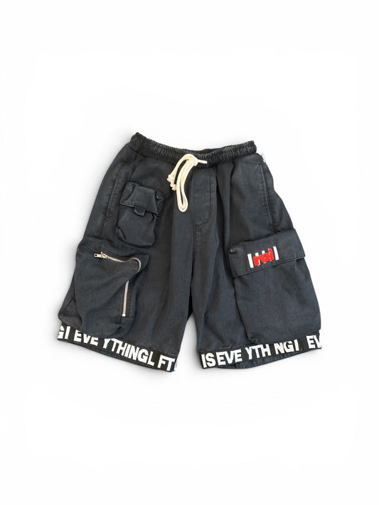 RIVINGTON ROI REBIS LEFT OUT SHORT BLACK