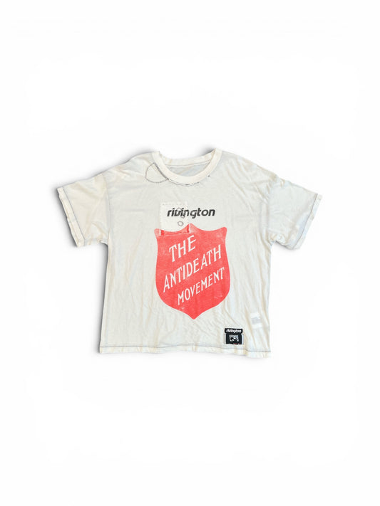 RIVINGTON ROI REBIS ANTI DEATH TYLER TEE MAX WHITE
