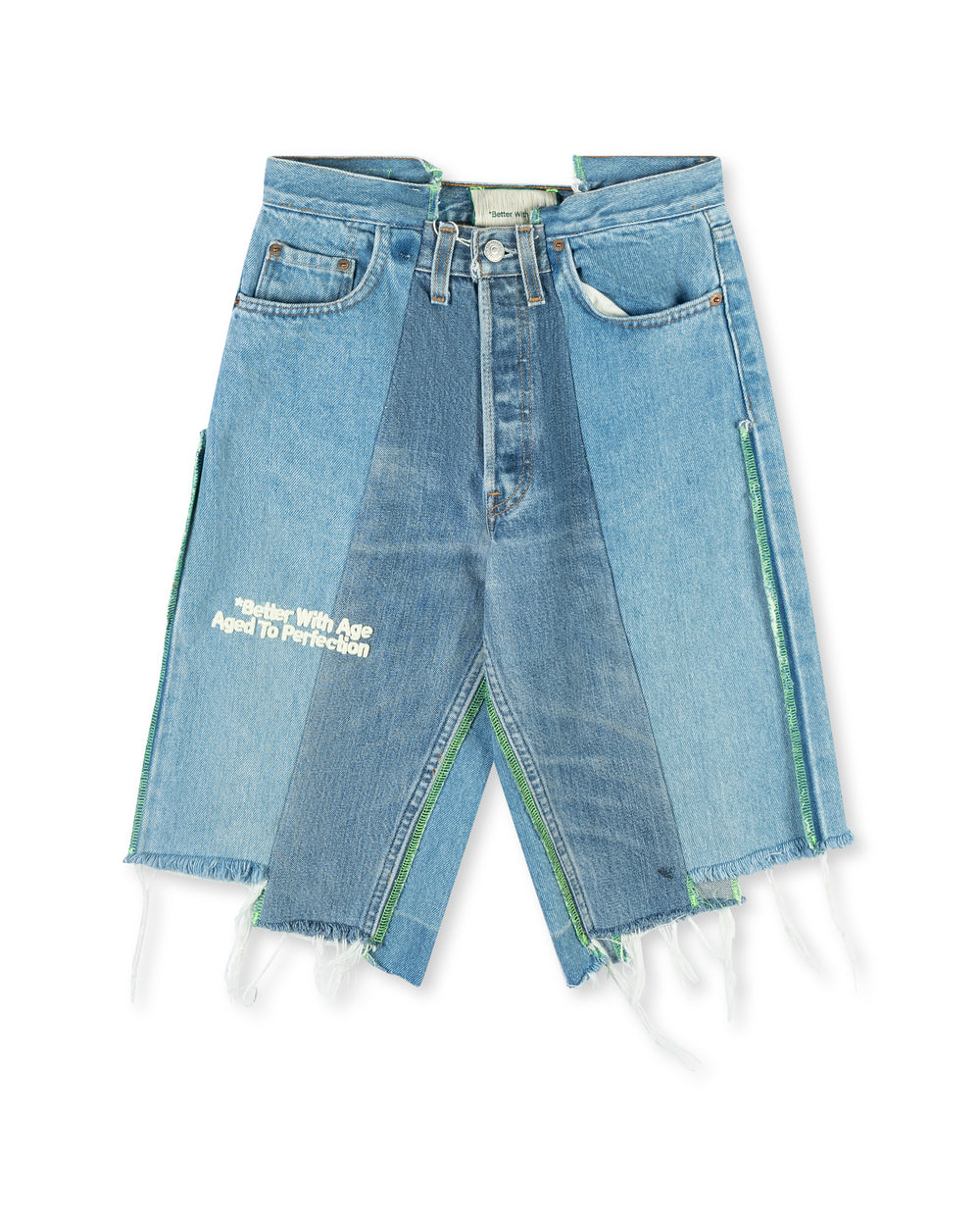 Better With Age Lemon Shorts Indigo