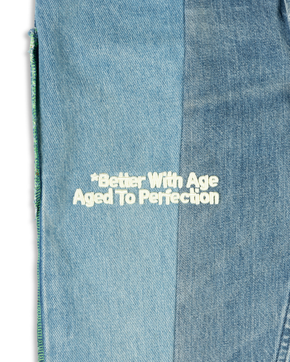 Better With Age Lemon Shorts Indigo