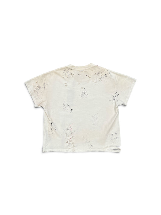 SEKRIT GOOD GIRL TEE DIRTY VINTAGE WHITE