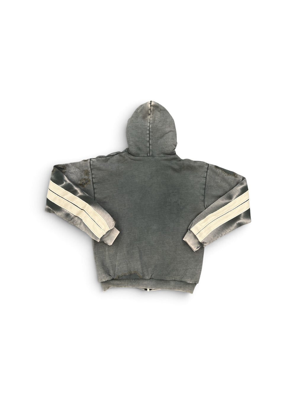 RIVINGTON CAMP FIRE PIOUS ZIP HOODIE WASHED BLACK