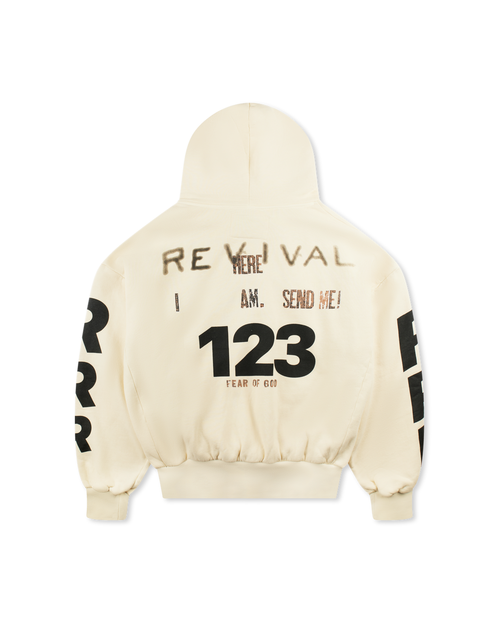RIVINGTON ROI REBIS REVIVAL HOODIE - CREAM