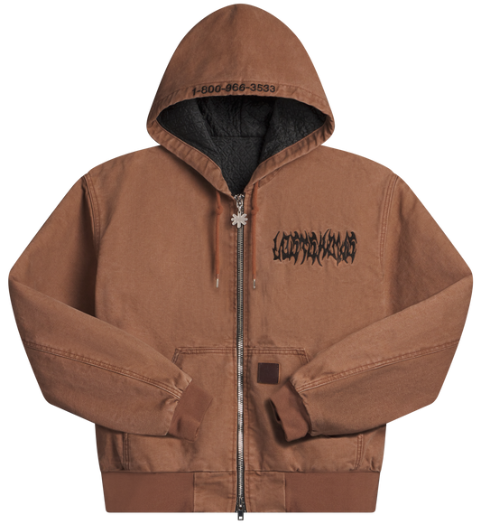 LOSTSHDWS REVERSIBLE DETACHED WORK JACKET (CORK)